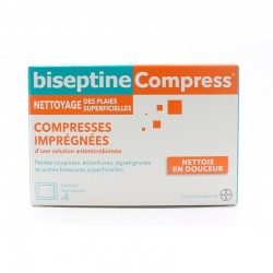 BISEPTINE Compress X8