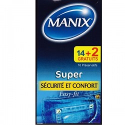 Manix Super 14 Préservatifs...