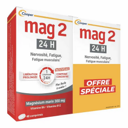 MAG 2 24H Lot de 2x40...