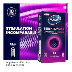 MANIX SENSAT MAX PRESERV B/10