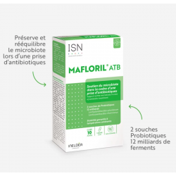 Ineldea Mafloril ATB Soutien du microbiote 10 gélules
