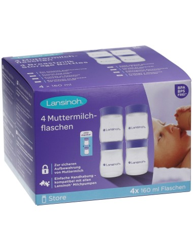 Lansinoh Pots de Conservation (4x160 ml) - 4 pcs
