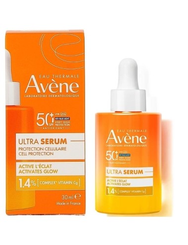AVENE SOLAIRE ULTRASPF50+ SERUM ECLAT 30ML