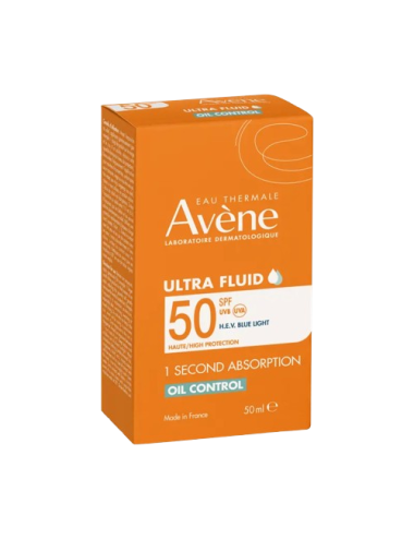 AVENE SOLAIRE ULTRA-FLUID OIL SPF50+EMUL 50ML