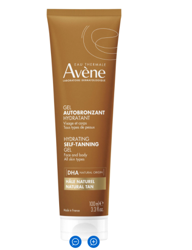 AVENE SOLAIRE GEL HYDRAT AUTOBRONZ T/100ML