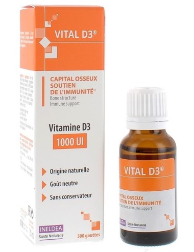 Ineldea Vital D3 - 500 gouttes
