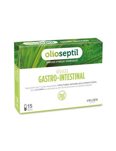 Olioseptil Gastro-intestinal - 15 gélules végétales