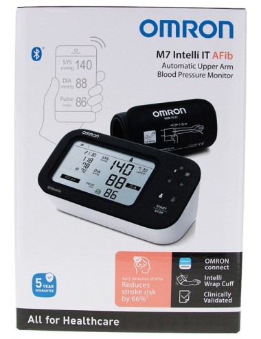 Omron Tensiomètre Brassard Automatique M7 Intelli IT Afib