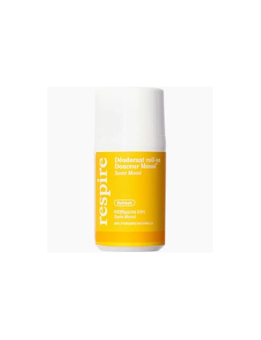 RESPIRE déodorant roll-on douceur MONOÏ