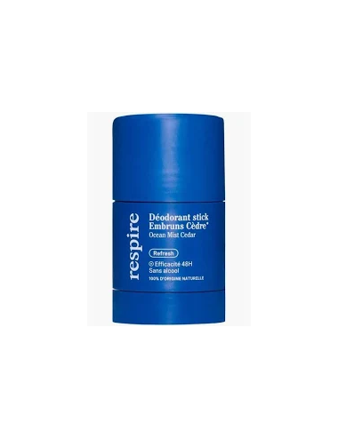 RESPIRE déodorant stick embruns cèdre 50G
