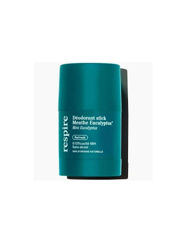 RESPIRE déodorant stick menthe eucalyptus 50G