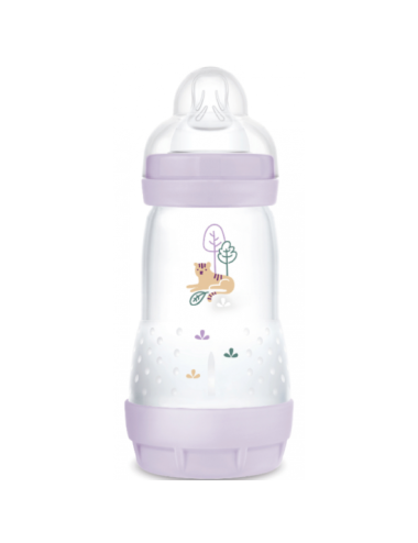 MAM EAS STA NATUR BIB TET DEB2 LILAS 260ML
