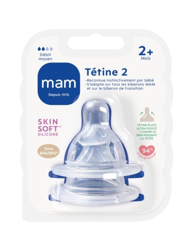 mam tetine biberon debit 2 2mois