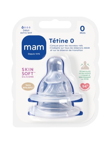 mam tétine biberon debit 0 mois