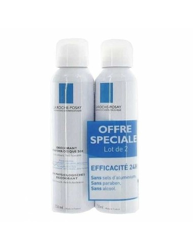 la roche posay deo 2x150ml