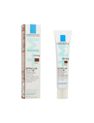 LA ROCHE-POSAY Effaclar duo+M Unifiant teinte foncée 40ml