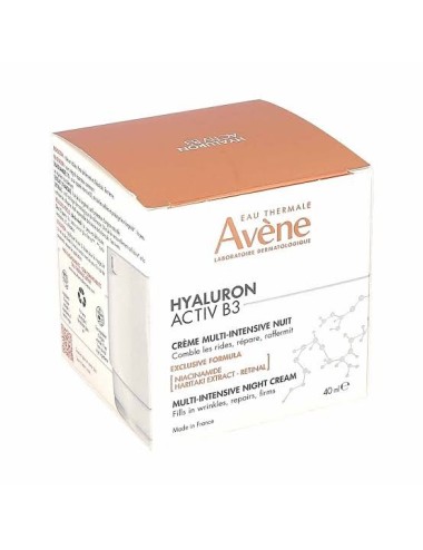 AVENE HYALURON ACTIV B3 crème multi intensive nuit 40ml