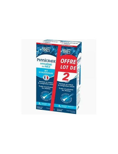 PHYSIOMER jet dynamique lot de 2 125ml