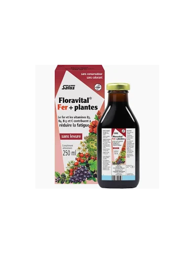 FLORAVITAL FER + PLANTES 250ml