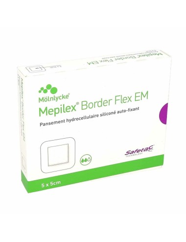 MEPILEX BORDER FLEX EM XS 5X5CM 10